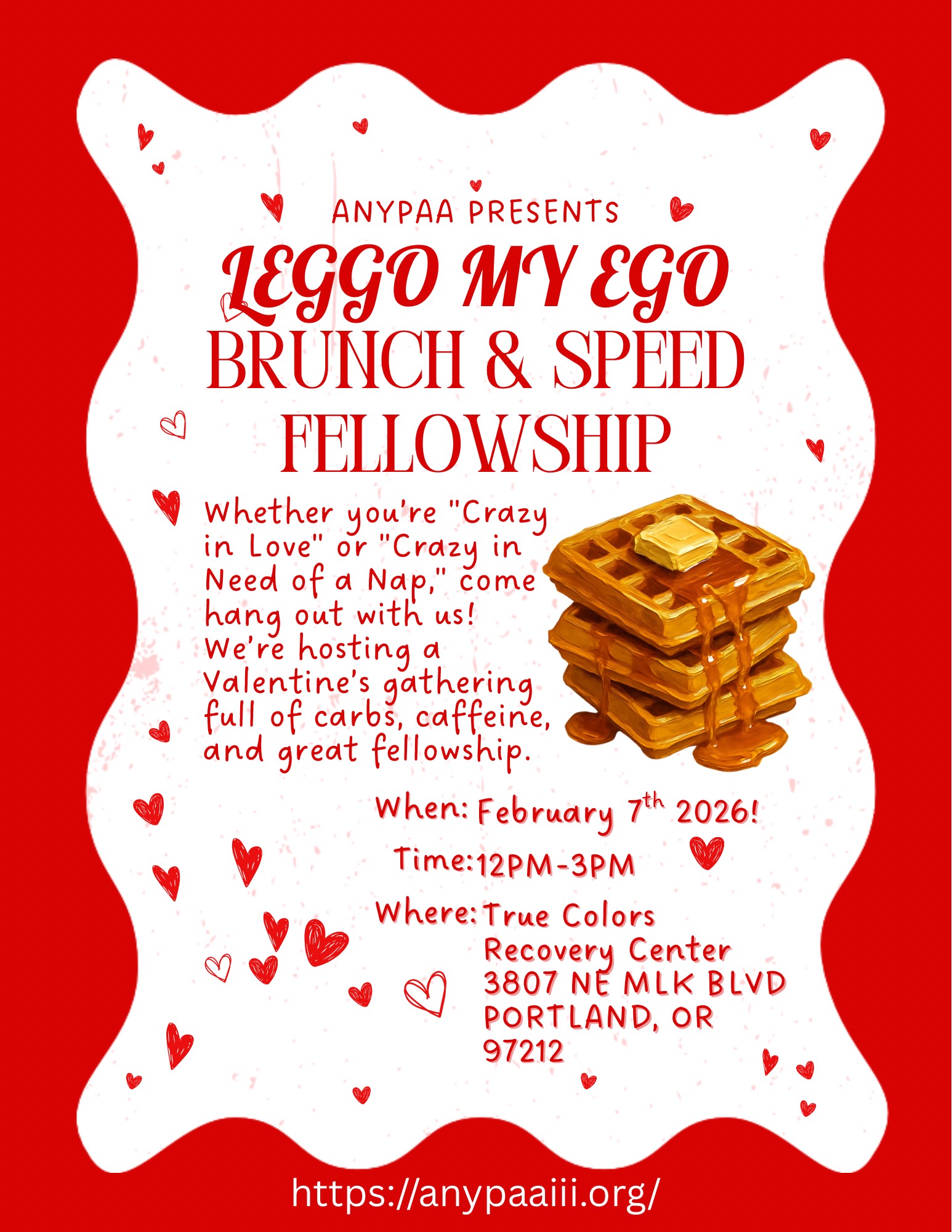 ANYPAA III Leggo My Ego Flyer